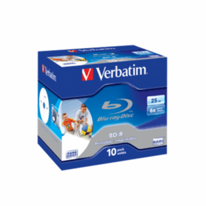 Verbatim Blu-ray 25gb 6x 10 Pack Jewel Case