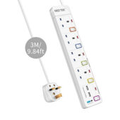 Wlf Power Extension 4gang+2usb 3 Meter