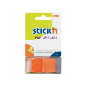 Stick N Pop-up Flags 45x25mm 50 Sheets Pad Or